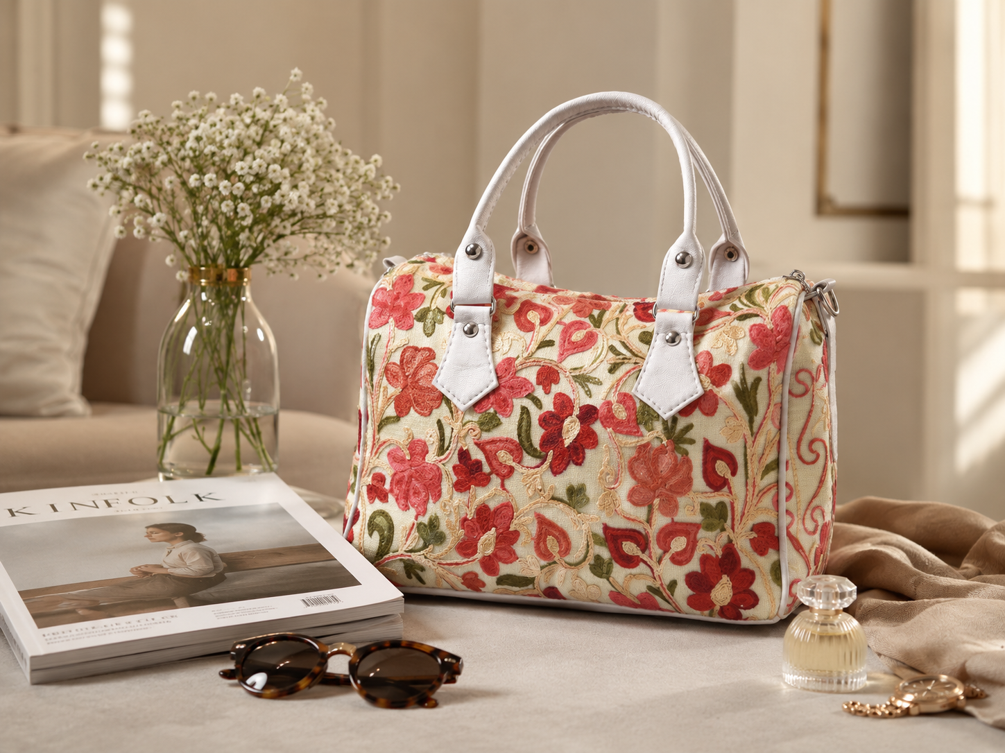 Gulistan Embroidered Weekender Bag