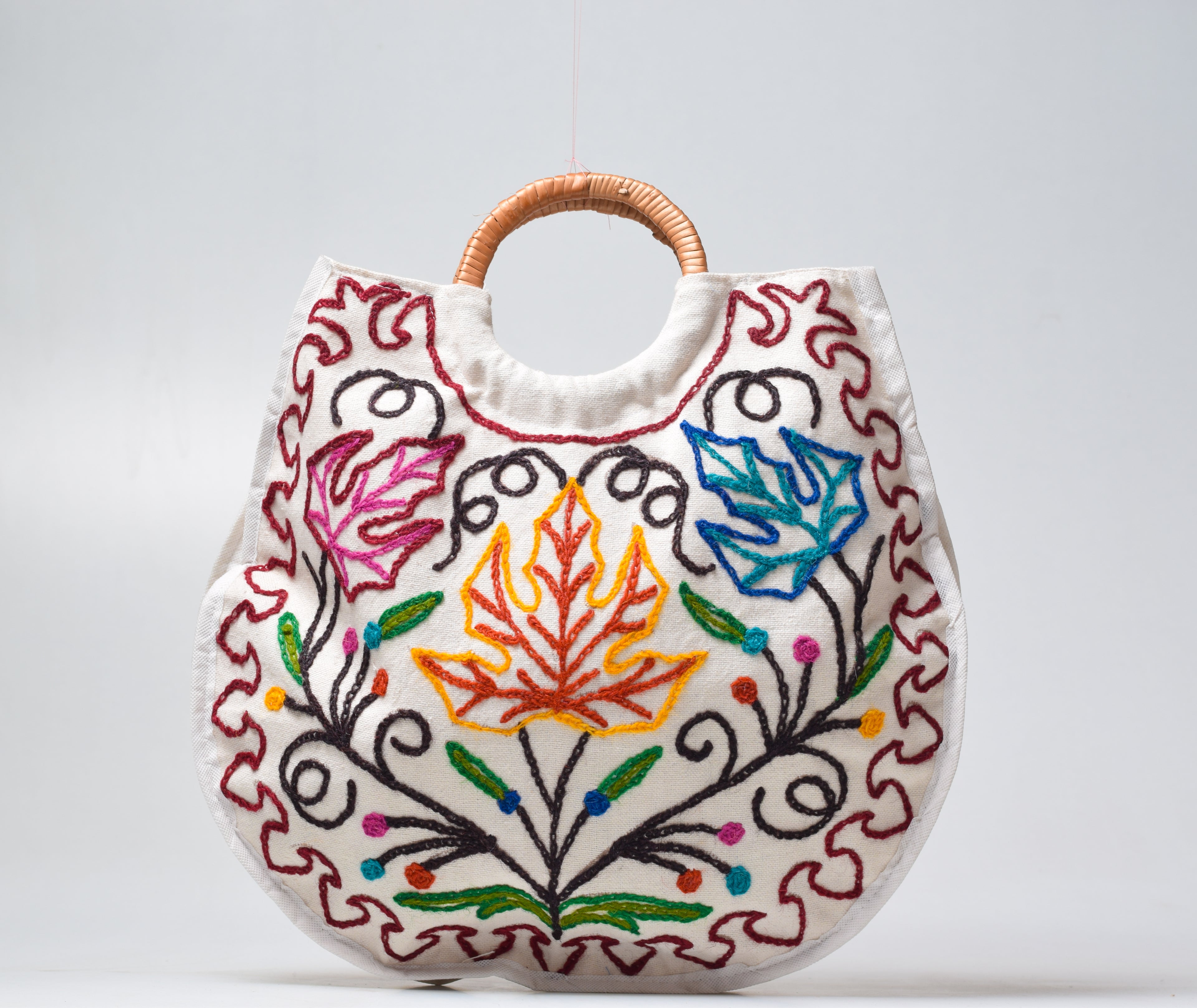 Chinar Bloom Bamboo Tote