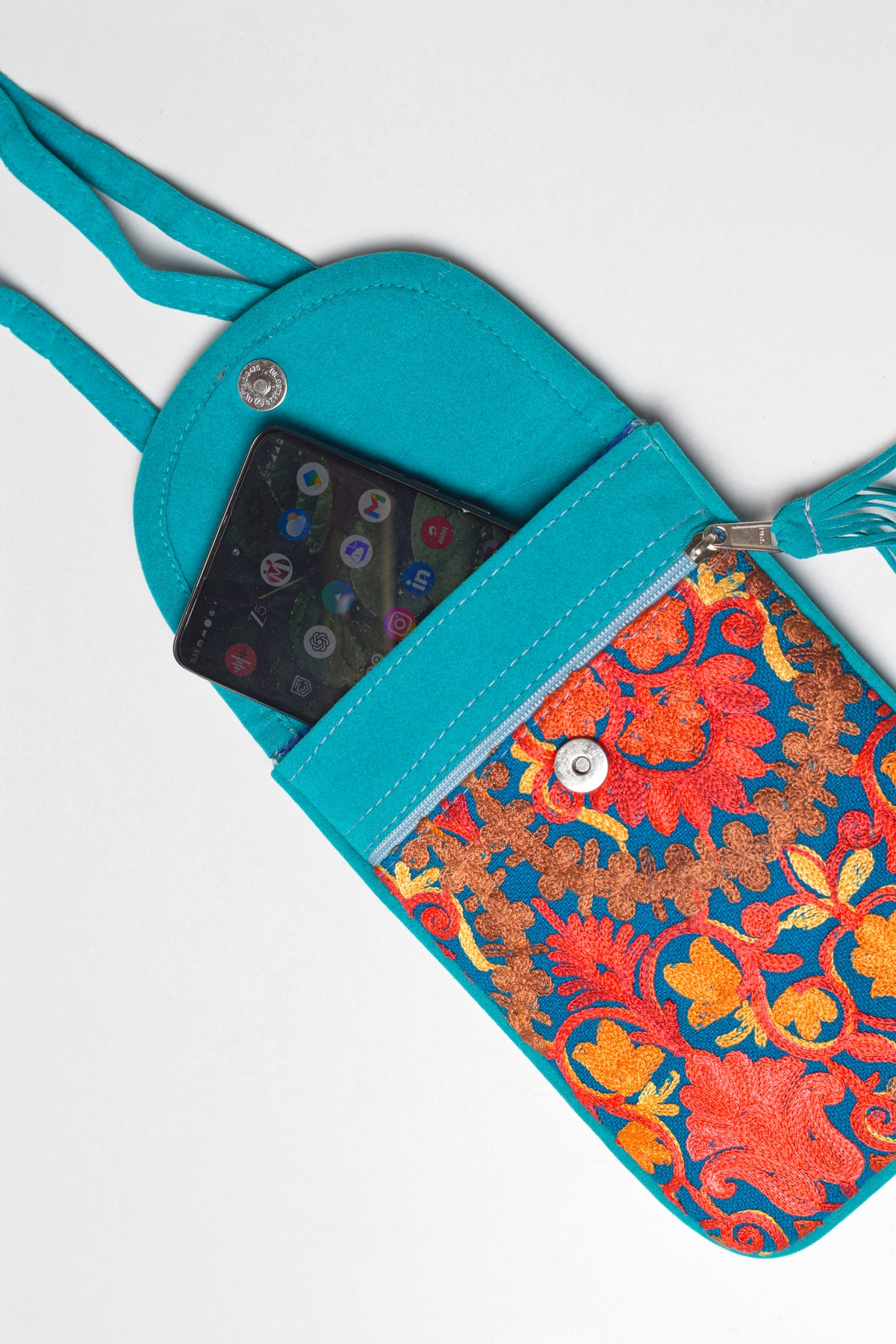 Neelkamal Embroidered Mobile Sling