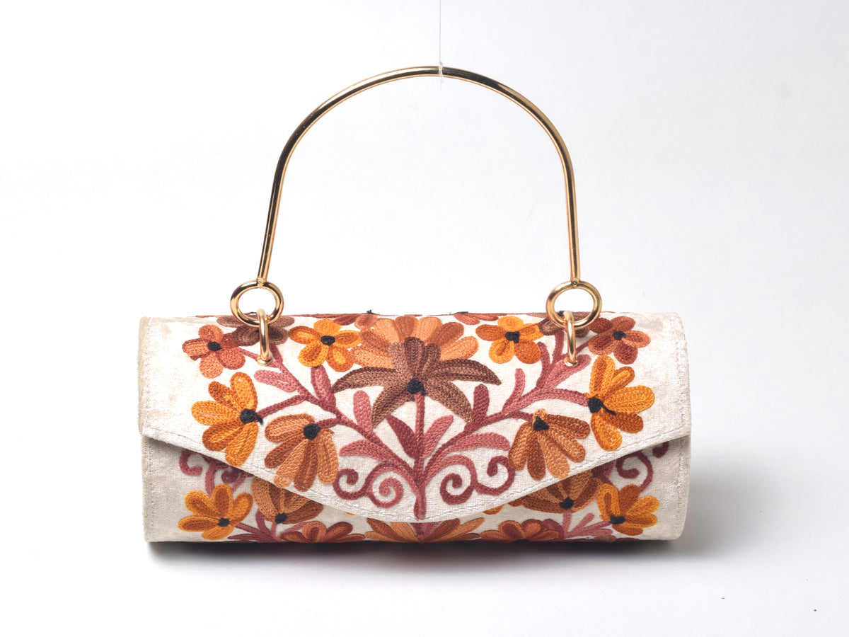 Gulnaar Embroidered Wristlet