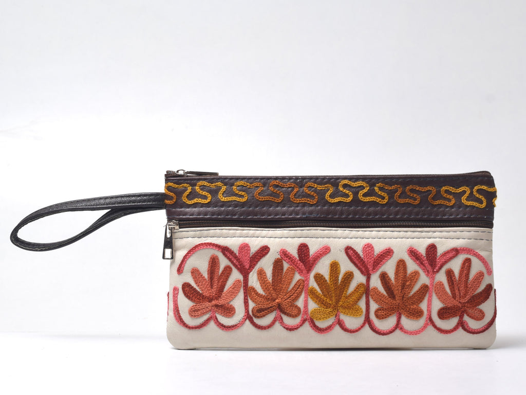 Gulzar Embroidered Wristlet