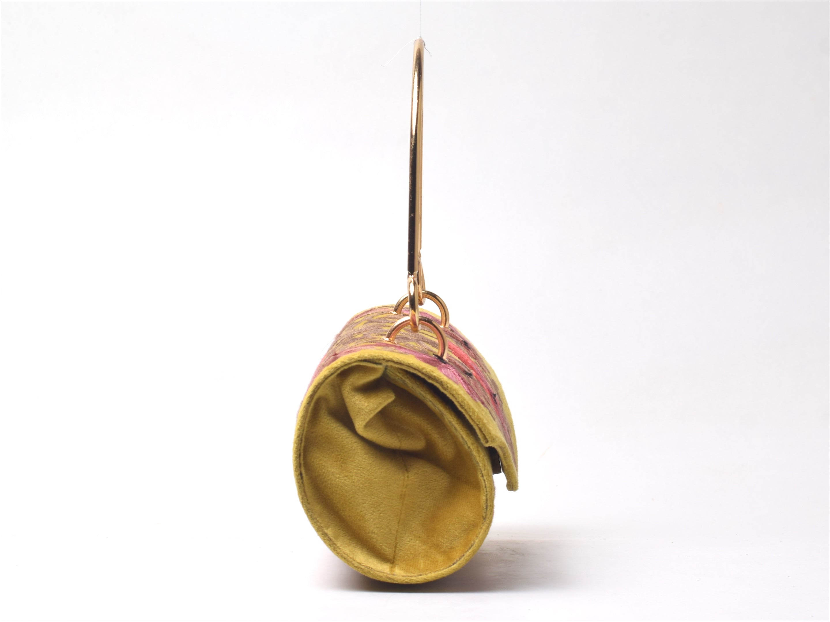 Zarbahaar Embroidered Barrel Bag